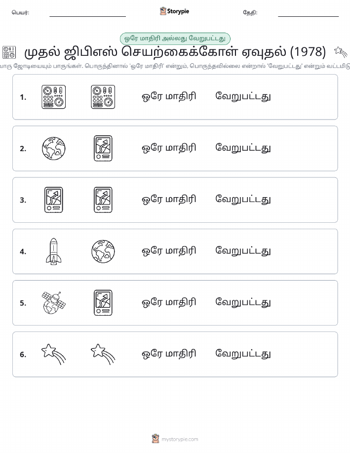 அதே அல்லது மாறுபட்டது