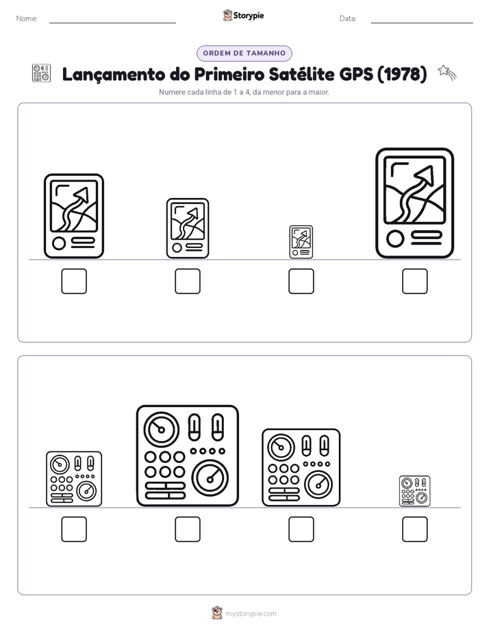 Ordem de Tamanho