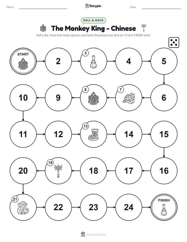 Roll & Move Game