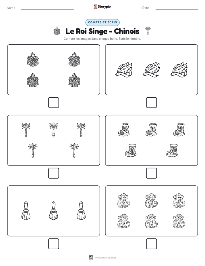 Compter & Écrire