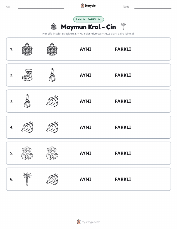 Aynı mı Farklı mı