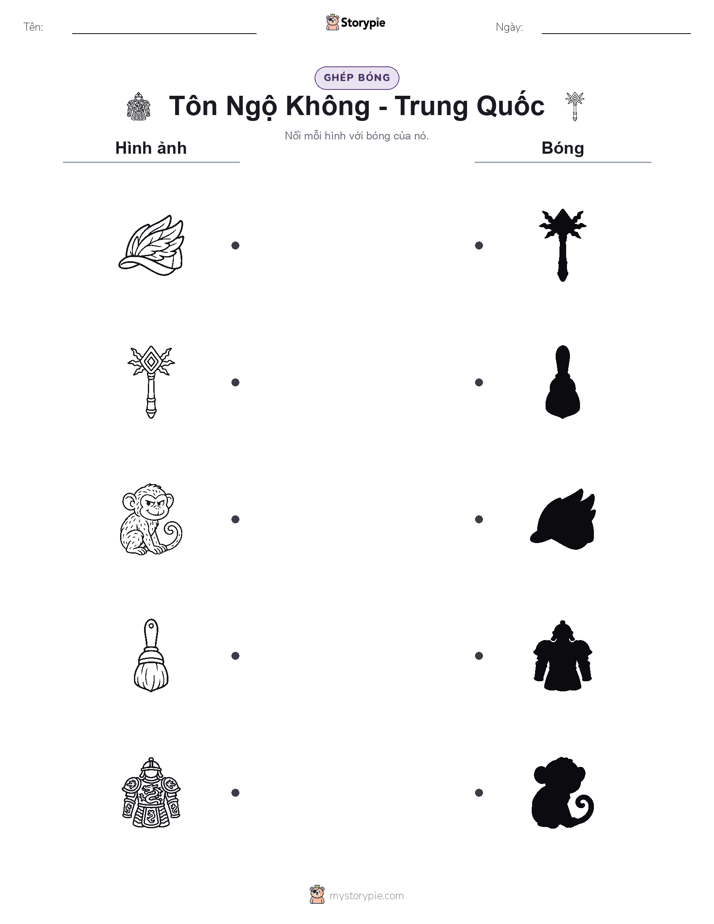 Ghép Hình Bóng