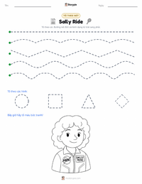 Xem trước tài liệu in sẵn Sally Ride