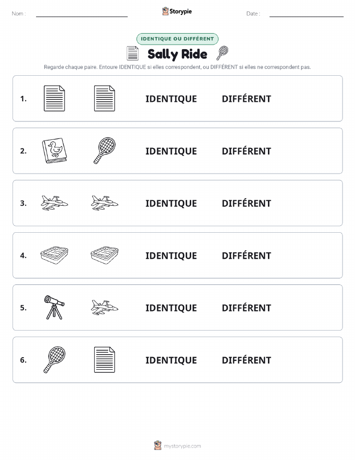 Identique ou Différent