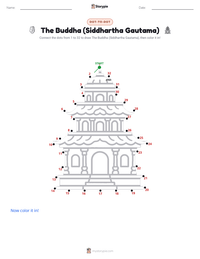 The Buddha (Siddhartha Gautama) printable worksheet preview