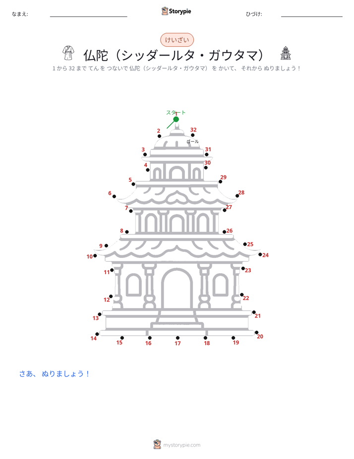 点つなぎ