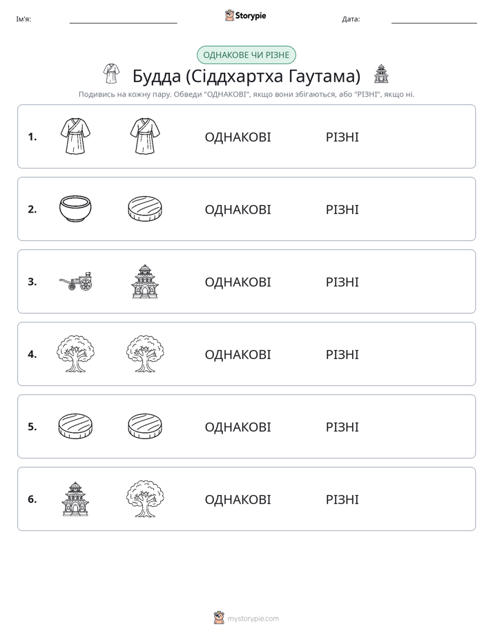 Однакові чи різні