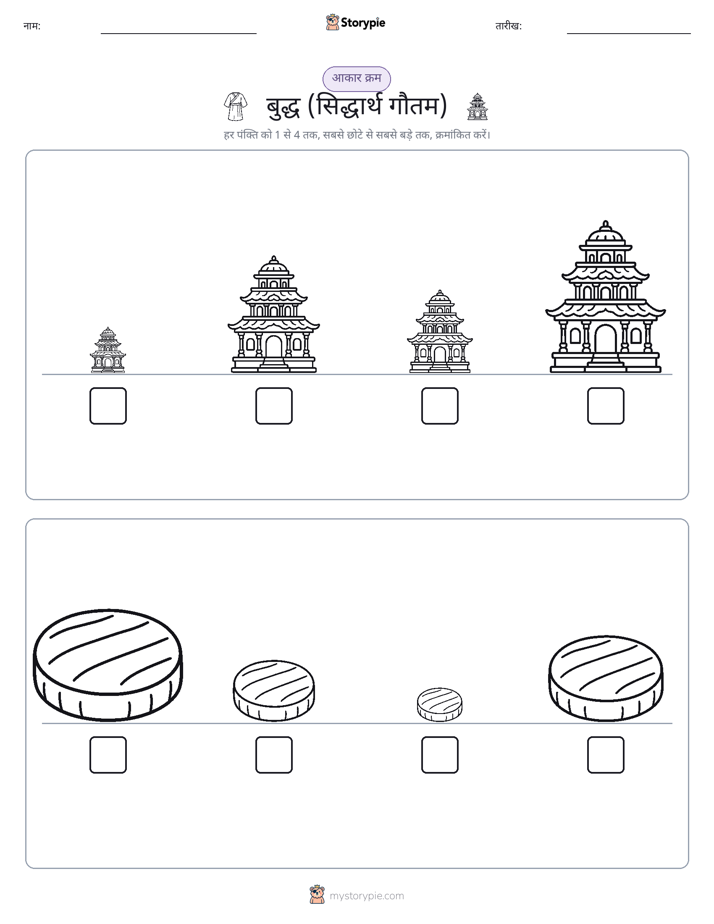 आकार क्रम