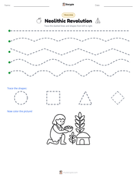 Neolithic Revolution printable worksheet preview
