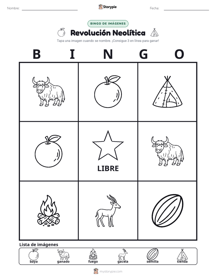 Bingo de Imágenes