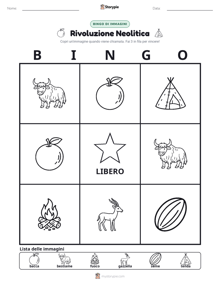 Bingo delle Immagini