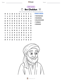 Ibn Chaldun druckbare Arbeitsblatt Vorschau