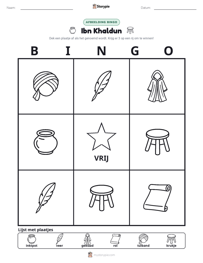 Afbeelding Bingo