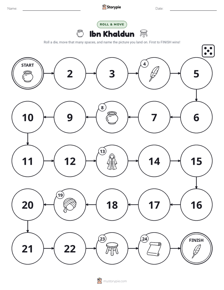 Roll & Move Game