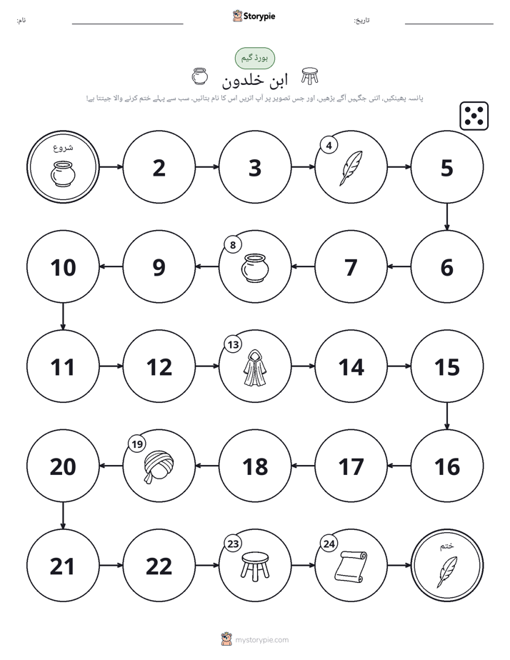 رول اور منتقل کریں کھیل