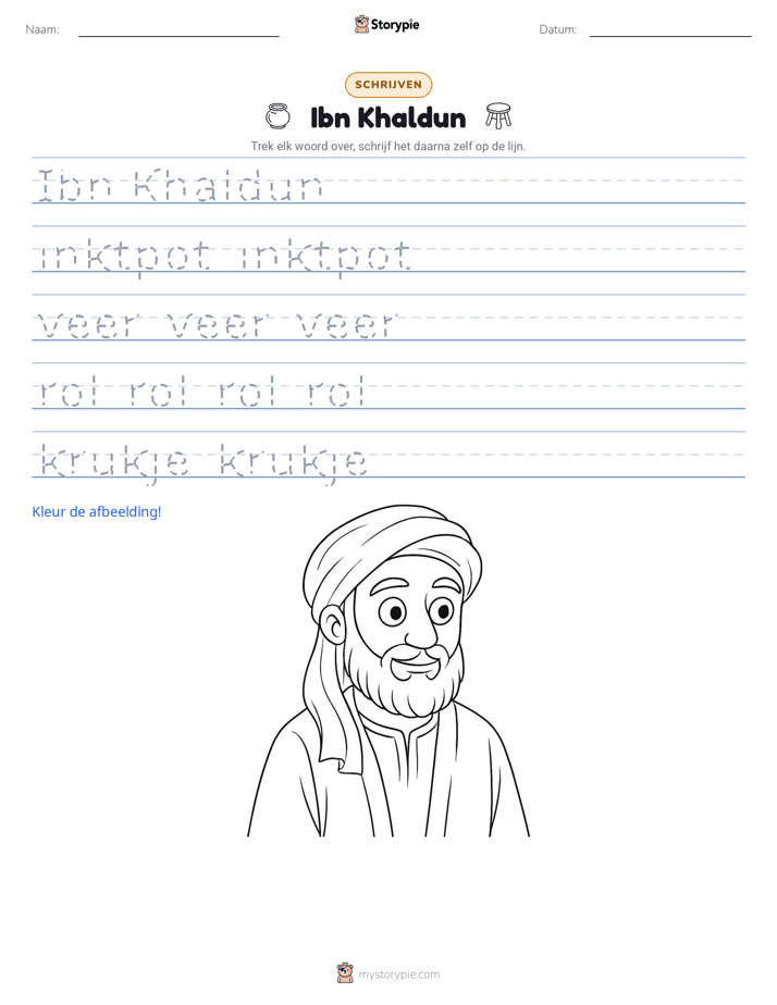 Schrijf Oefening