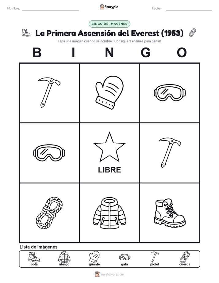 Bingo de Imágenes