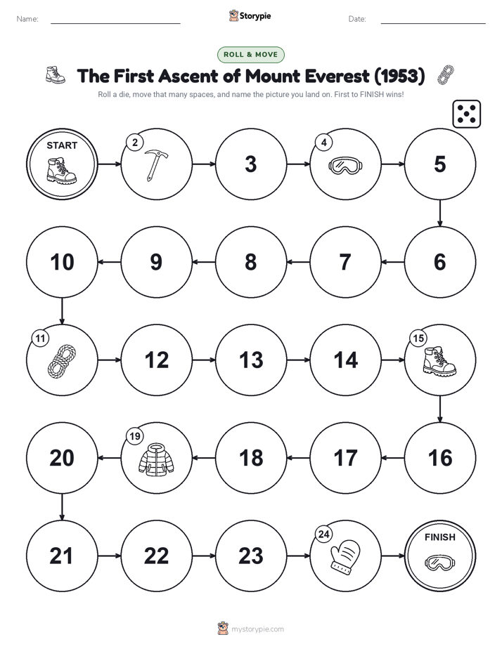 Roll & Move Game
