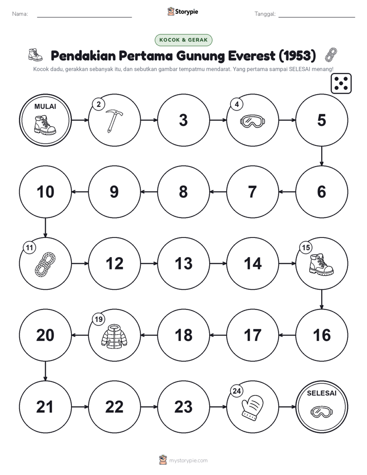 Permainan Gulung & Pindah