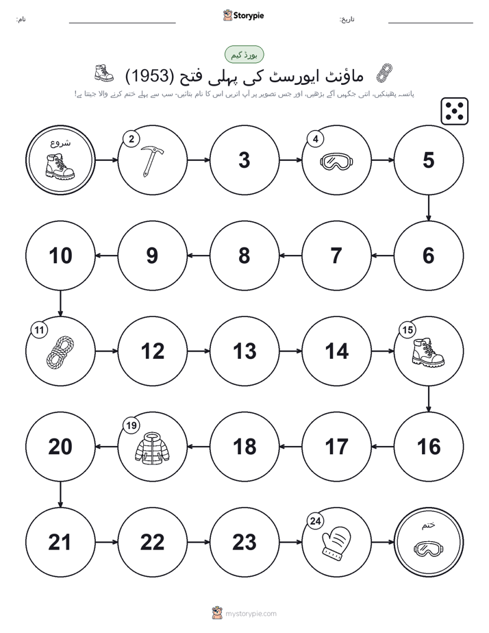 رول اور منتقل کریں کھیل