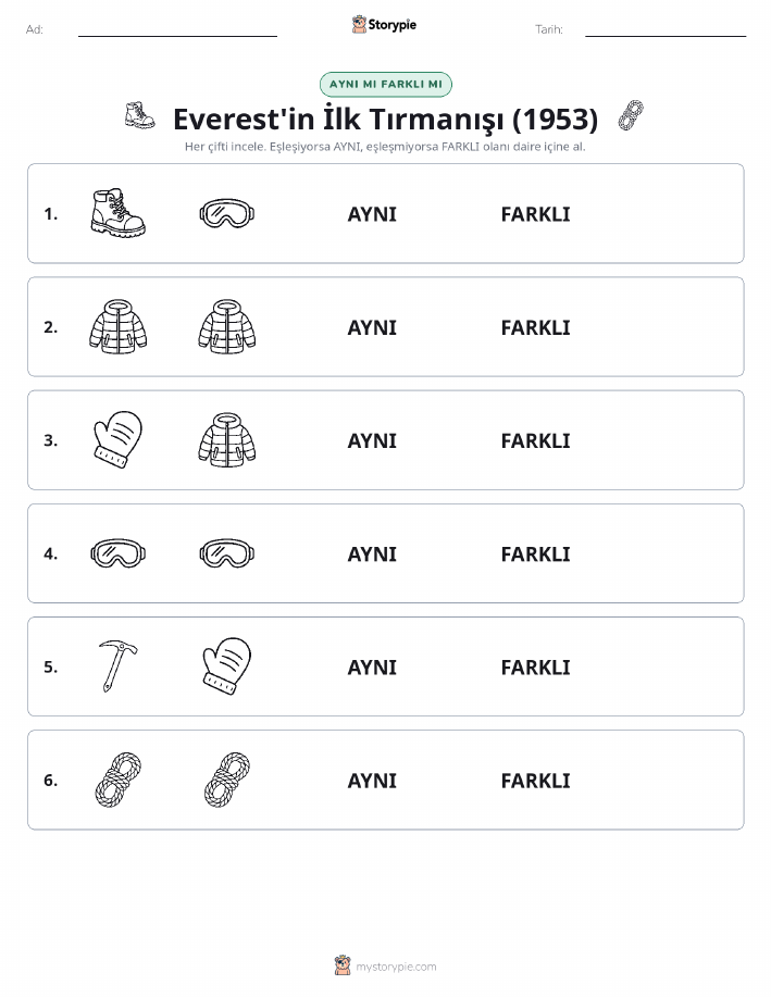 Aynı mı Farklı mı