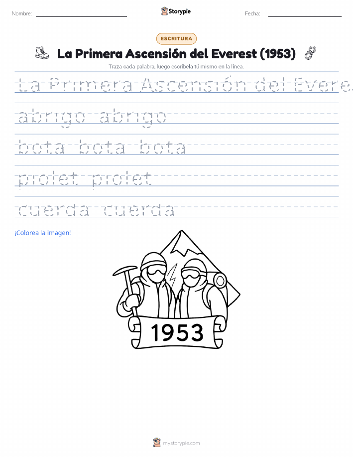 Práctica de Escritura