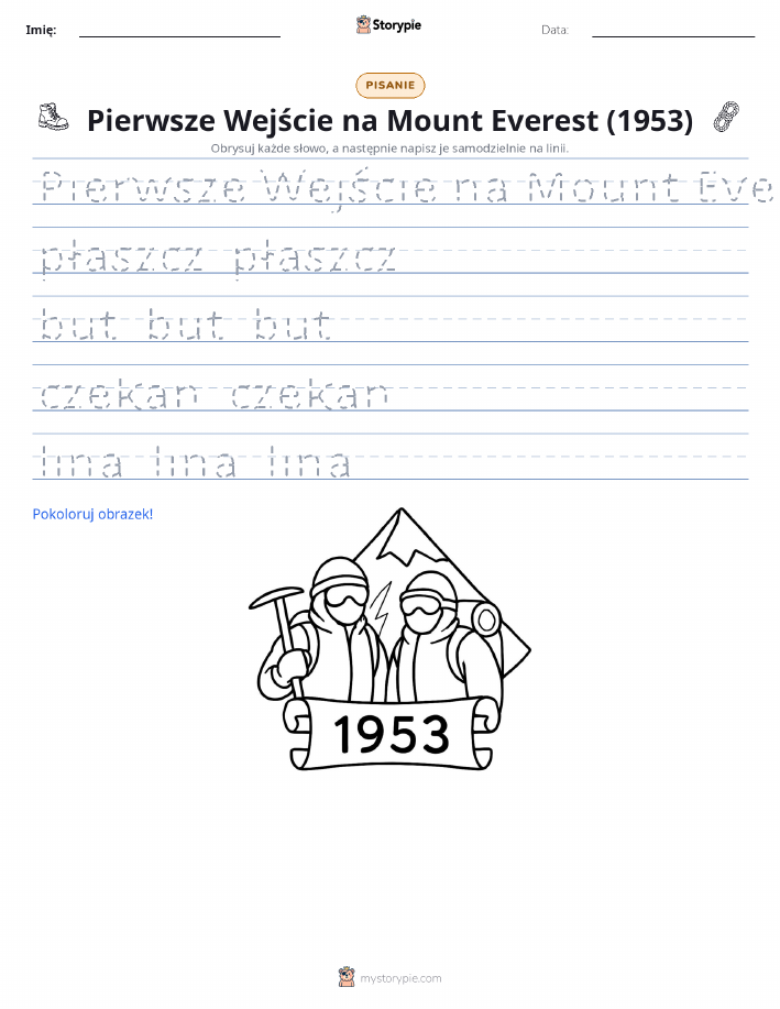 Ćwiczenie Pisania