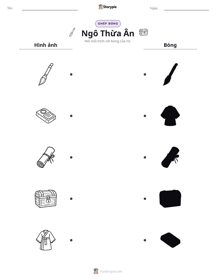 Ghép Hình Bóng