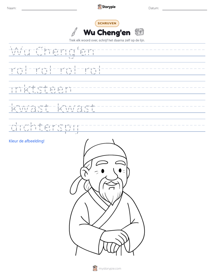 Schrijf Oefening