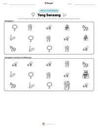 Anteprima della scheda stampabile di Tang Sanzang
