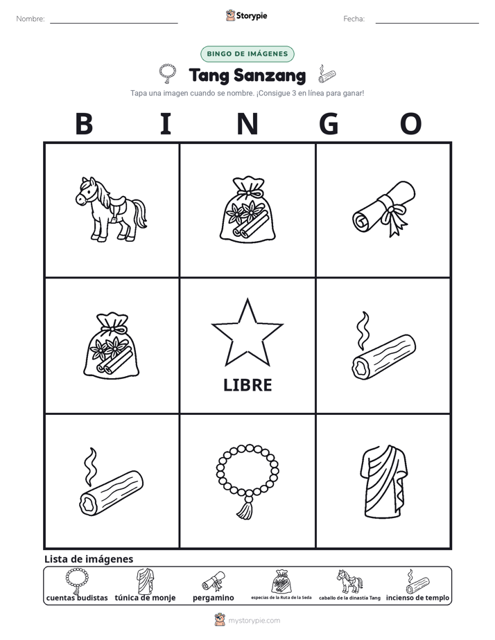 Bingo de Imágenes