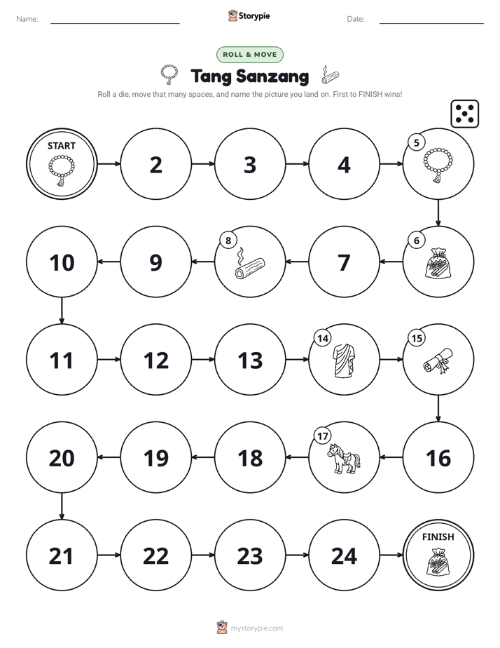Roll & Move Game