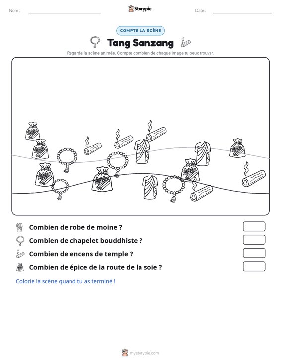 Scène de Comptage
