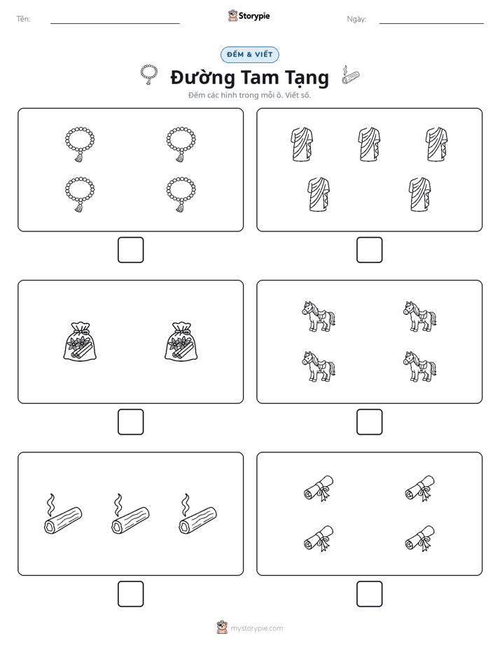 Đếm & Viết