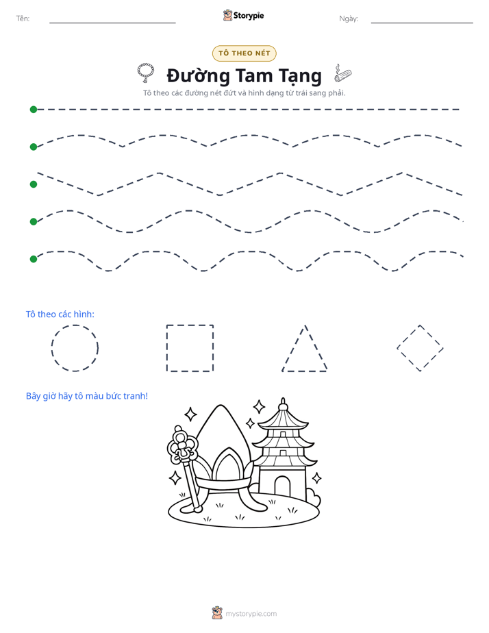 Vẽ Theo Đường