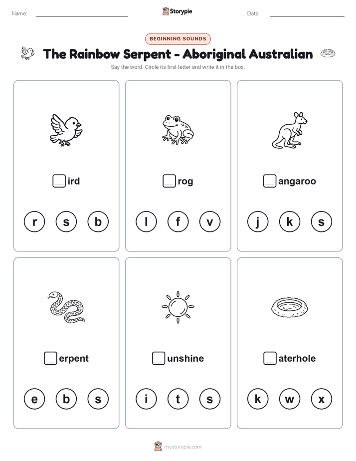 Beginning Sounds
