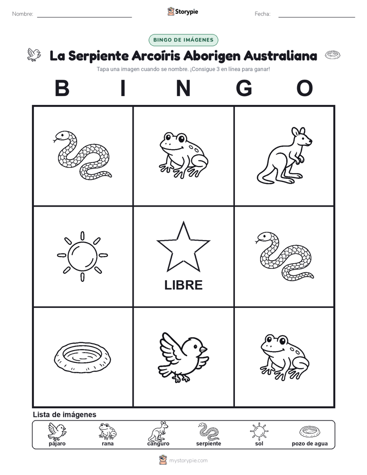 Bingo de Imágenes