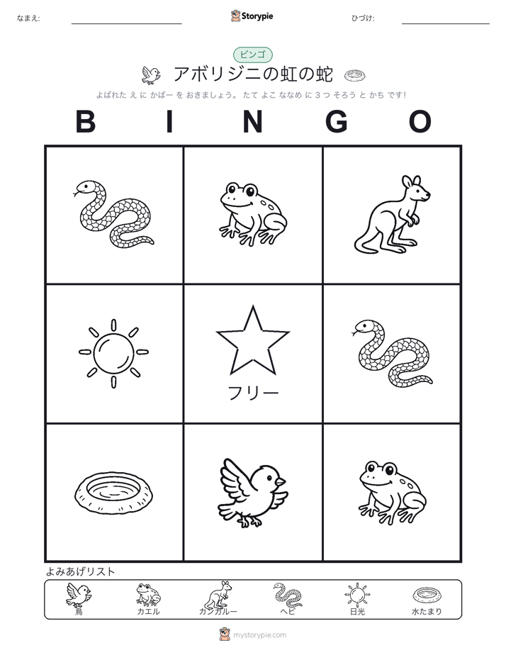 ピクチャービンゴ