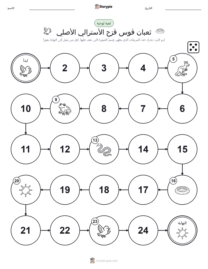 لعبة لف و تحرك