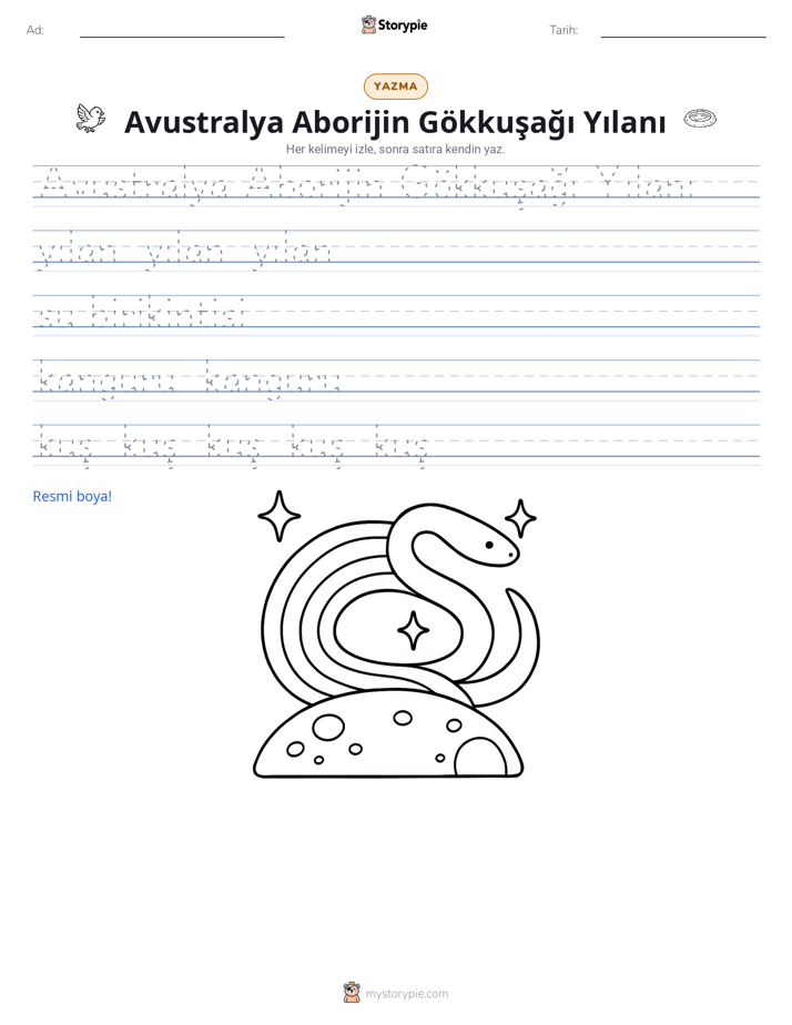 Yazma Pratiği