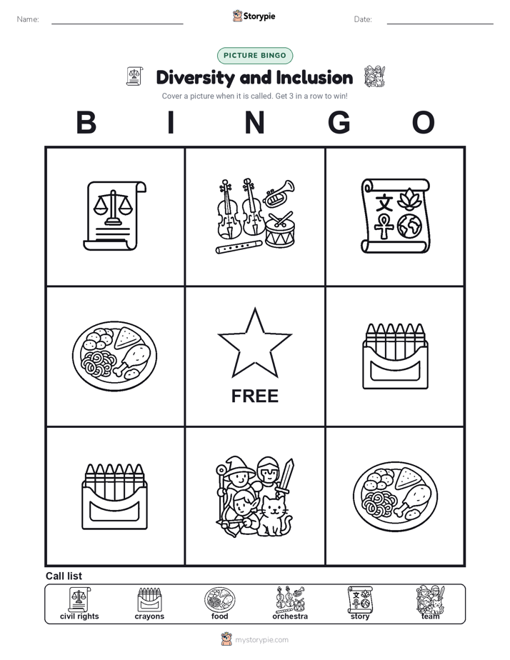 Picture Bingo