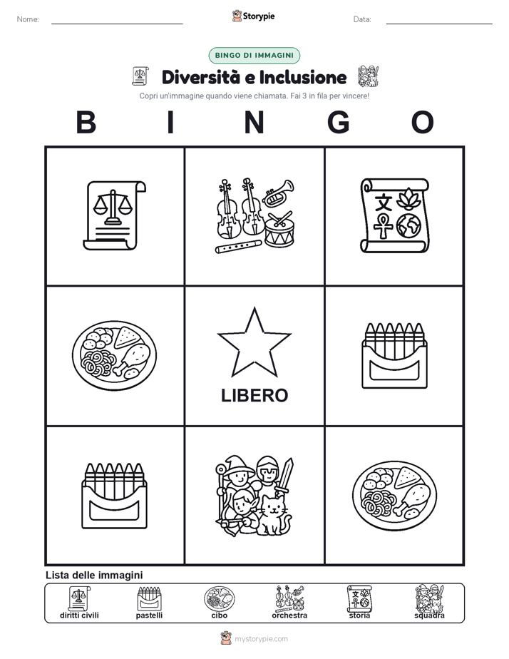 Bingo delle Immagini