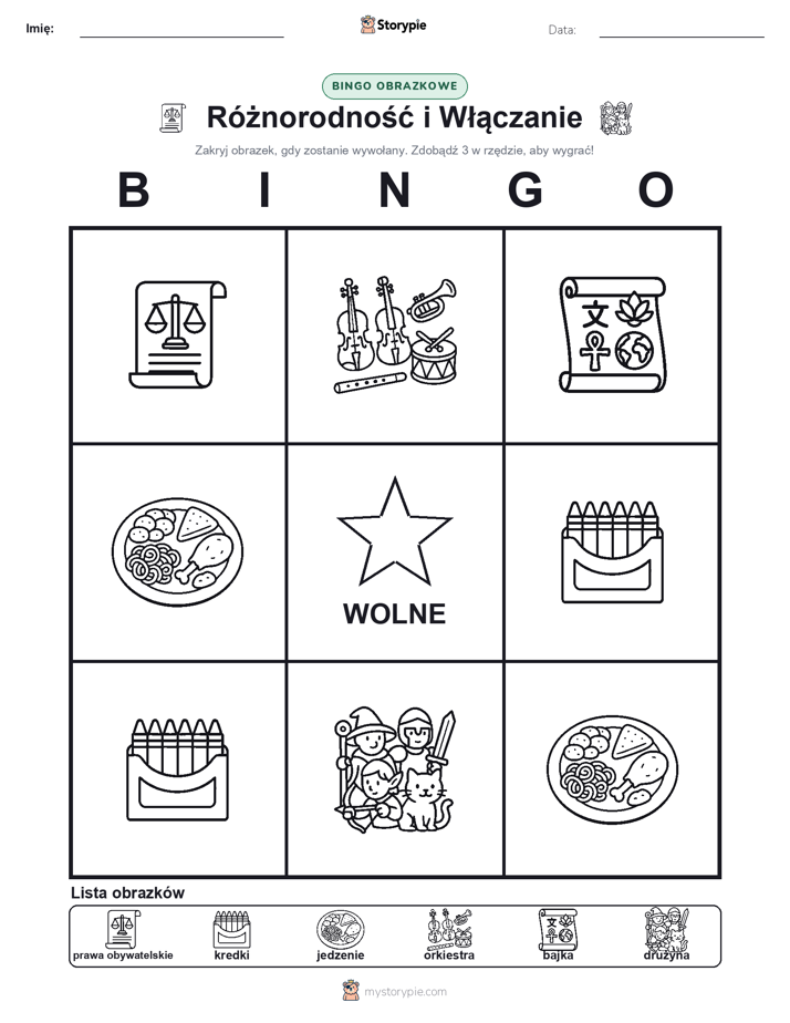 Bingo obrazkowe