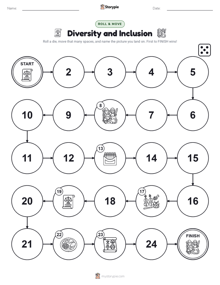 Roll & Move Game