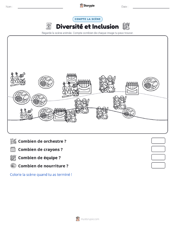 Scène de Comptage
