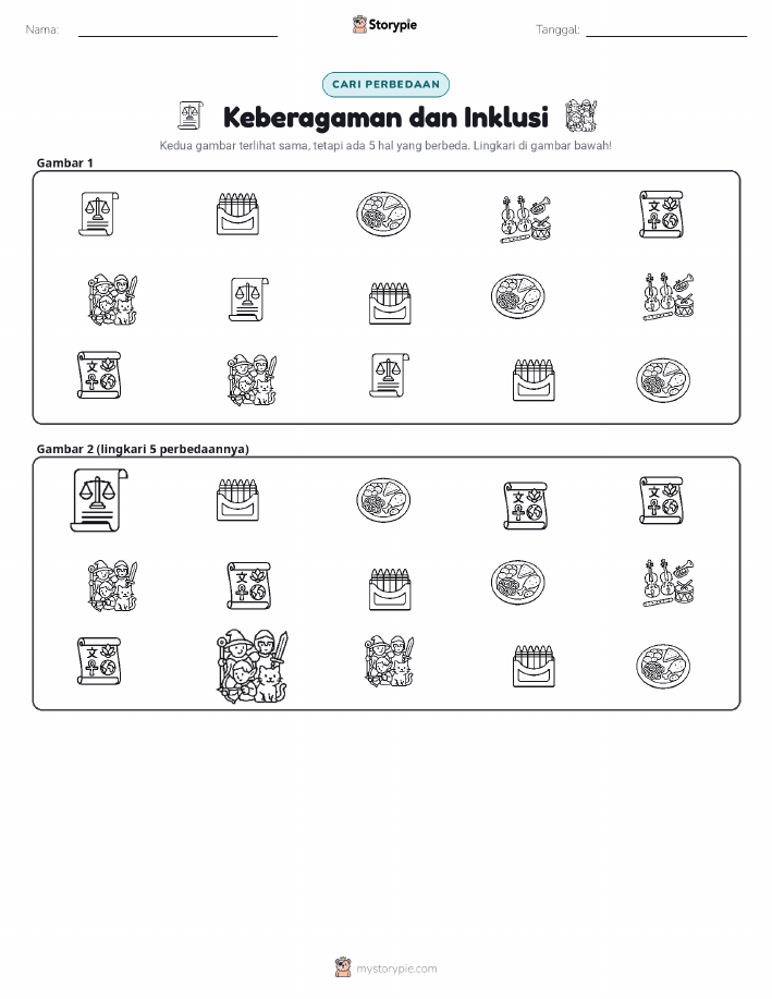 Temukan Perbedaannya