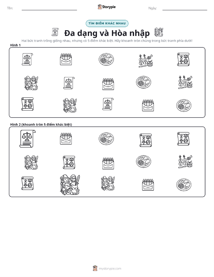 Tìm Sự Khác Biệt