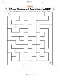 Anteprima della scheda stampabile di Il Primo Trapianto di Cuore Riuscito (1967)