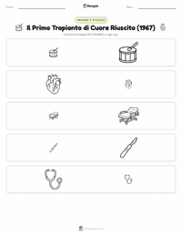 Anteprima della scheda stampabile di Il Primo Trapianto di Cuore Riuscito (1967)