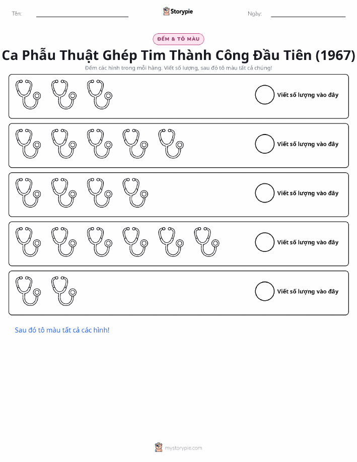 Đếm & Tô Màu